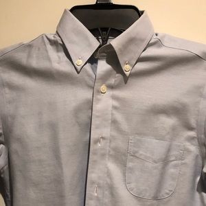 Brooks Brothers boys light blue button down size 12